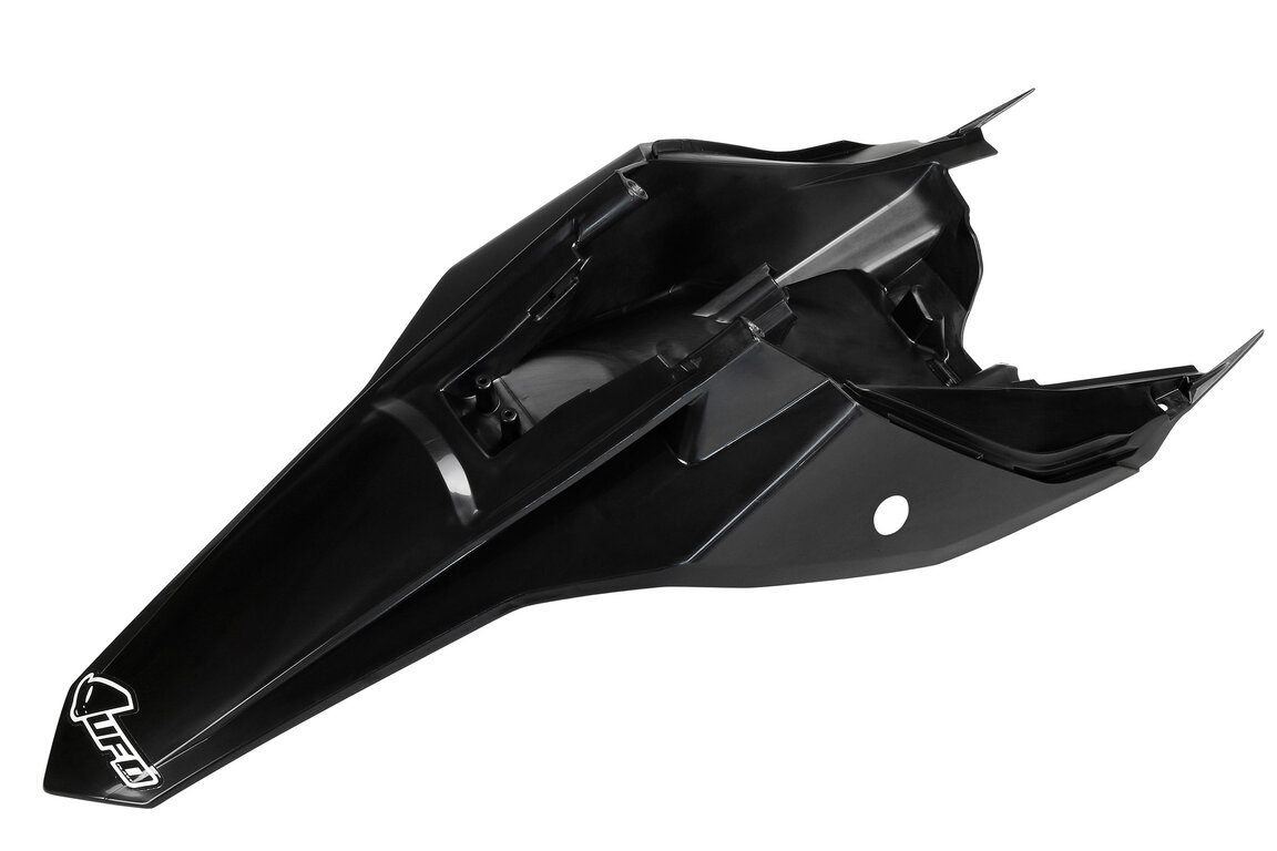 UFO Black Side Panels / Rear Fender for GasGas: MC65 (2021-2023), KTM: SX65 (2016-2023)