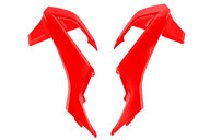 UFO Red Radiator Shroud Set for GasGas: MC65 (2021-2023), KTM: SX65 (2016-2023)