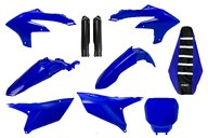 Mix & Match Plastic Kit With Lower Forks & Seat Cover for 23-27 Yamaha YZ250F, YZ250FX, YZ450F, YZ450FX