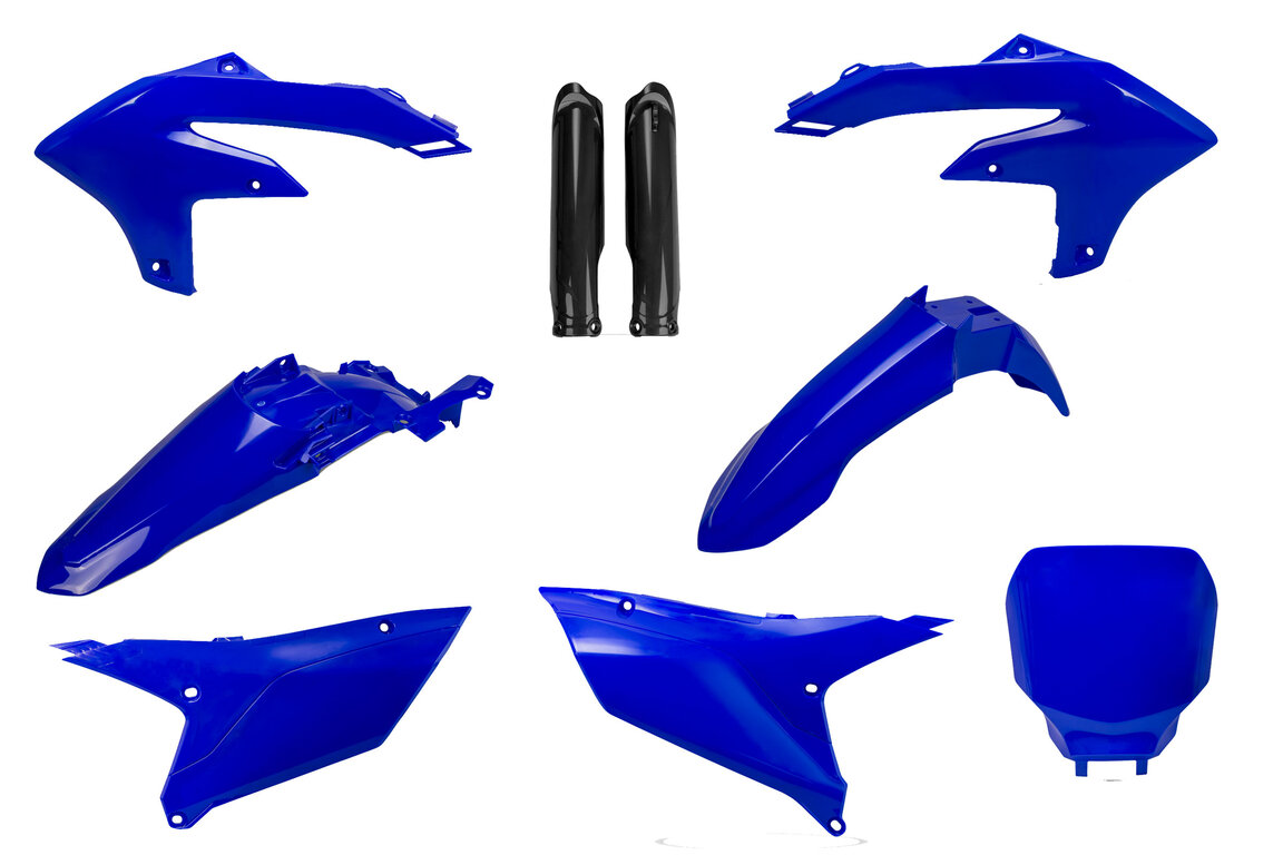 Mix & Match Plastic Kit With Lower Forks for 23-26 Yamaha YZ250F, YZ250FX, YZ450F, YZ450FX
