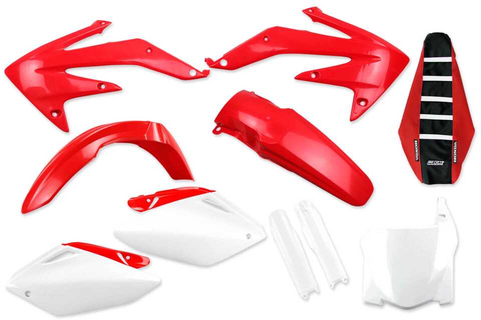 Complete Plastic Kit With Lower Forks & Seat Cover 2008 Honda CRF450R | DeCal Works