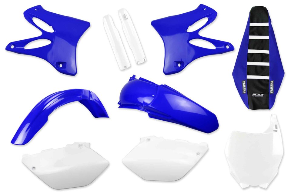 Mix & Match Plastic Kit With Lower Forks & Seat Cover 2008 Yamaha YZ125, 2009 Yamaha YZ125, 2010 Yamaha YZ125, 2008 Yamaha YZ250, 2009 Yamaha YZ250 | DeCal Works