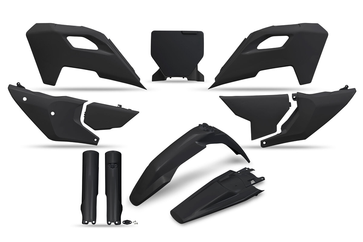 UFO White with Forks Plastic Kit fits 23-24 Husqvarna FC, FX, TC, TX