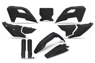 UFO Black with Forks Plastic Kit for Husqvarna: FC250 (2023-2024), FC250 Rockstar Edition (2022-2023), FC350 (2023-2024), FC350 Heritage (2023), FC450 (2023-2024), FC450 Rockstar Edition (2022-2023), FX350 (2023-2024), FX450 (2023-2024), TC125 (2023-2024), TC125 Heritage (202...and more
