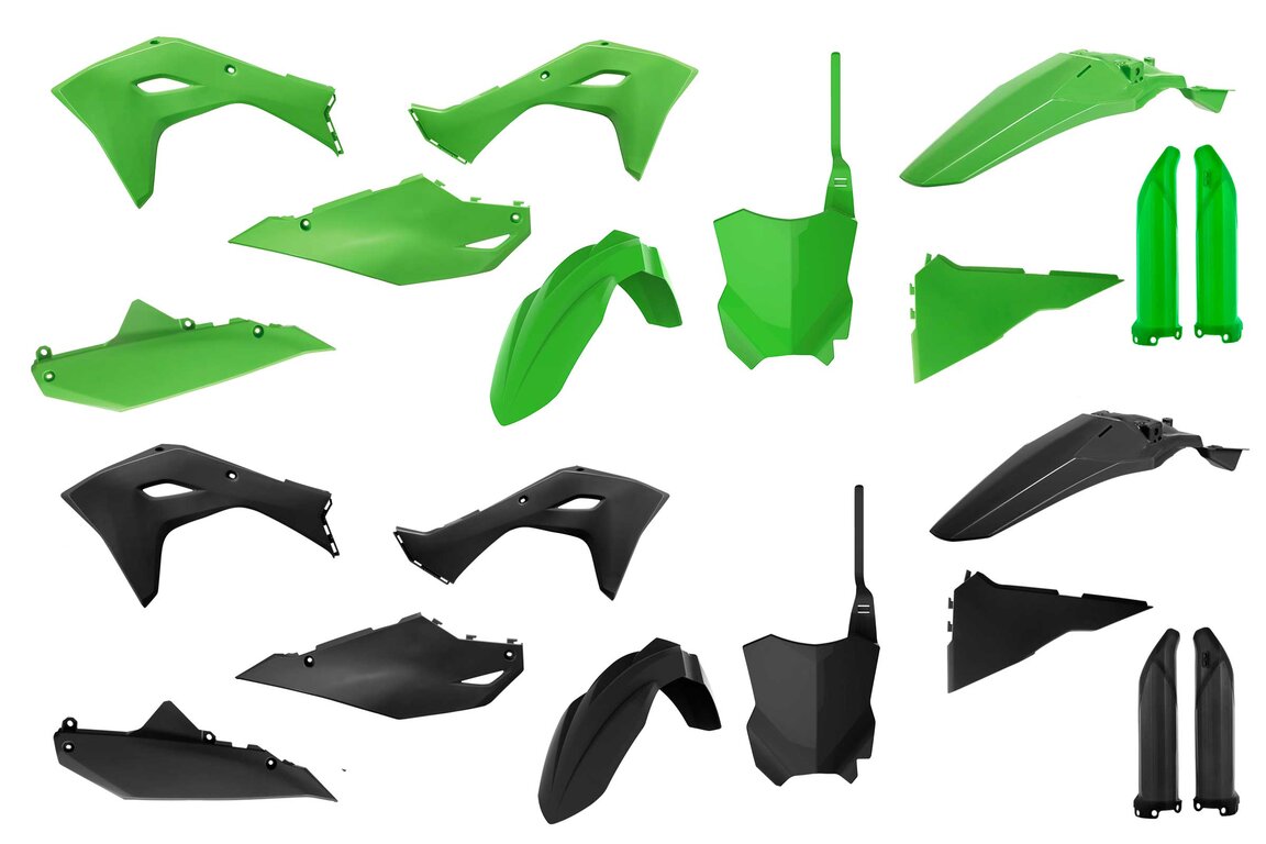 Plastic Kit for 24-26 Kawasaki KX250F, KX450F