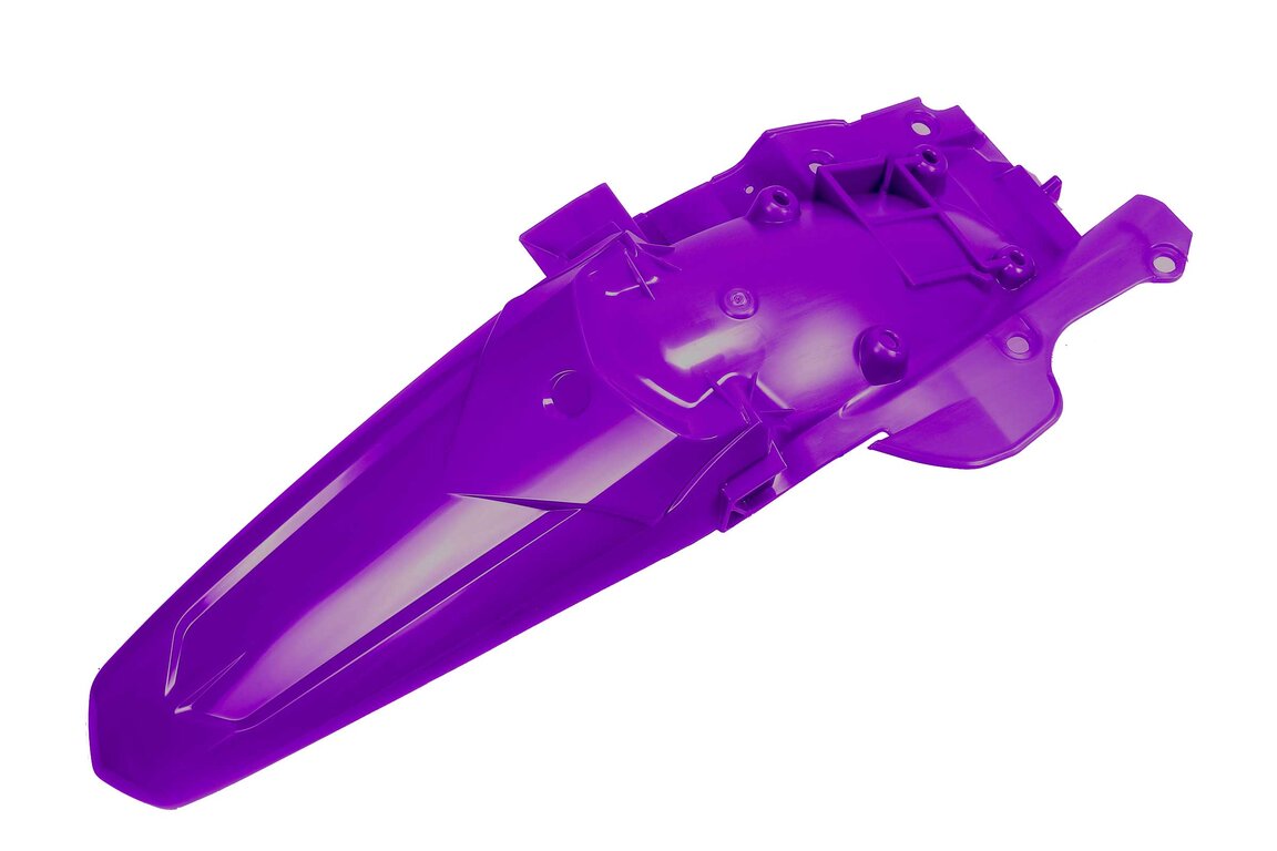 UFO Purple Rear Fender for Yamaha: YZ250F (2024-2026), YZ250FX (2025-2026), YZ450F (2023-2025), YZ450FX (2024-2026)