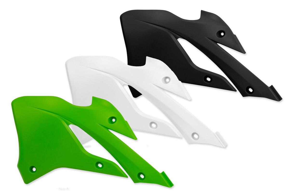 Works DeCal 純正ラジエータ　ホース、カバー付きKX85 KX112 Radiator KX85 KX112, 22-25 Set Shroud パーツ