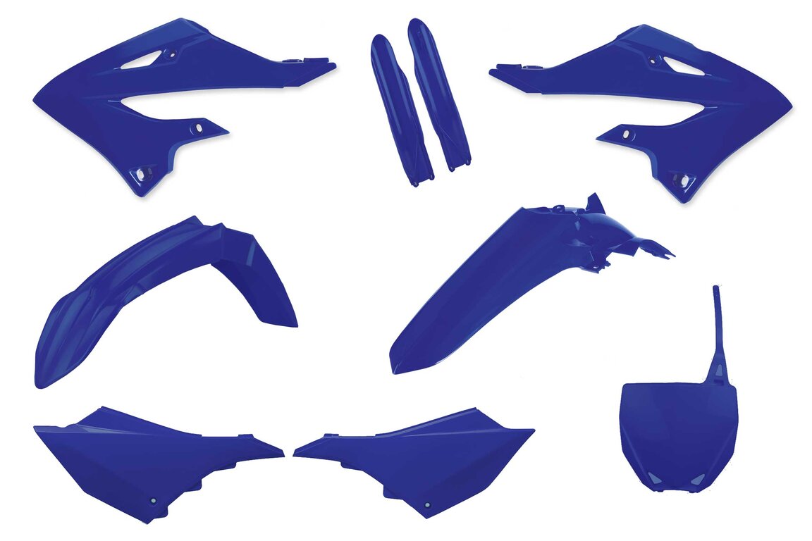 Mix & Match Plastic Kit With Lower Forks for 22-27 Yamaha YZ125, YZ250