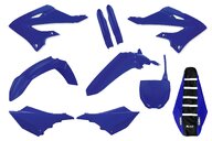 Mix & Match Plastic Kit Lower Forks & Seat Cover for 22-27 Yamaha YZ125, YZ250