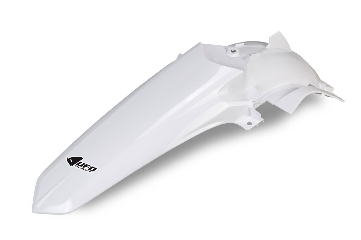 UFO White Rear Fender for Yamaha: YZ125 (2002-2026), YZ125X (2023-2026), YZ250 (2002-2026), YZ250X (2023-2026)