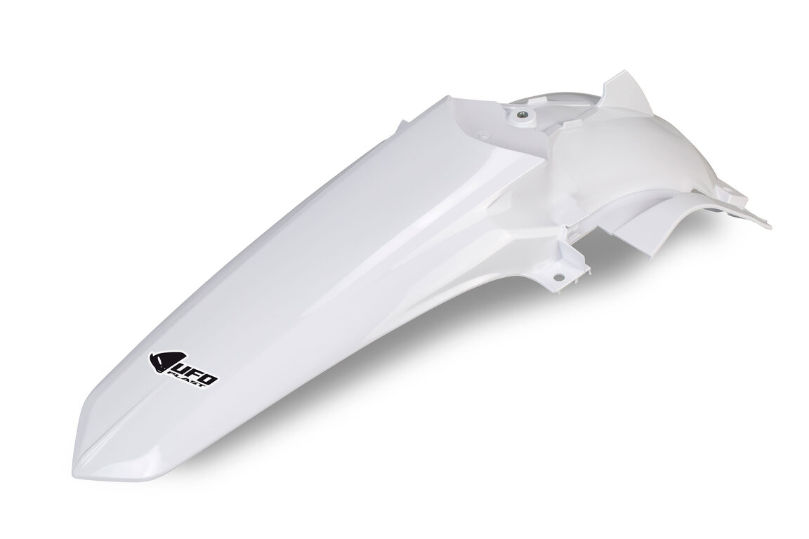 UFO White Rear Fender for Yamaha: YZ125 (2002-2027), YZ125X (2020-2027), YZ250 (2002-2027), YZ250X (2016-2027)