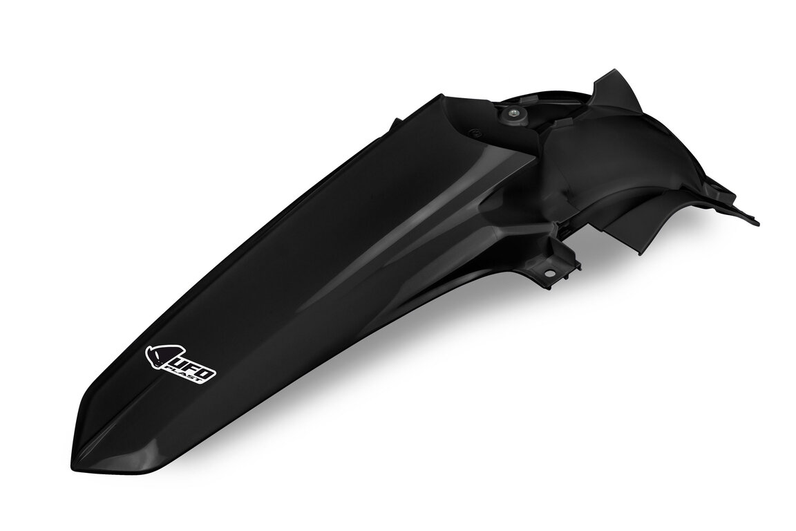 UFO Black Rear Fender for Yamaha: YZ125 (2002-2027), YZ125X (2020-2027), YZ250 (2002-2027), YZ250X (2016-2027)