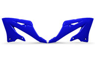 UFO Blue Radiator Shroud Set for Yamaha: YZ125 (2002-2026), YZ125X (2023-2026), YZ250 (2002-2026), YZ250X (2023-2026)
