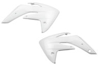 Polisport White Radiator Shroud Set for Honda: CRF150R (2007-2026), CRF150R Expert (2007-2026)