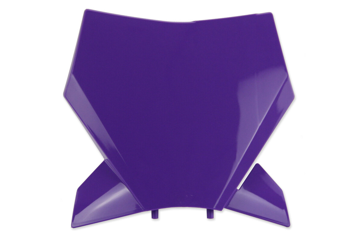 UFO Purple Front Number Plate 22-27 SMR, SX, SXF, XC, XCF