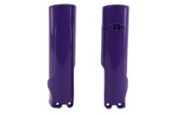 UFO Purple Lower Fork Guards for Husqvarna: FC250 (2023-2027), FC250 Factory Edition (2025-2026), FC250 Rockstar Edition (2022-2024), FC350 (2023-2027), FC350 Heritage (2023, 2025), FC450 (2023-2027), FC450 Factory Edition (2025-2026), FC450 Rockstar Edition (2022-2024), ...and more