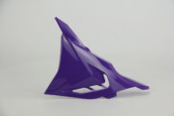 UFO Purple with Vented and Non-Vented airbox covers Side Number Plates with Airbox Cover replacement plastics for 22-26 KTM SXF dirt bikes 360 view