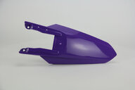 UFO Purple Rear Fender replacement plastics for 22-27 KTM SMR, SX, SXF, XC, XCF dirt bikes 360 view