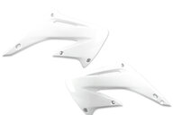UFO White Radiator Shroud Set for Honda: CR125R (2002-2007), CR250R (2002-2007)