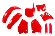 UFO Red Plastic Kit for Honda: CR125R (1995-1997), CR250R (1995-1996)