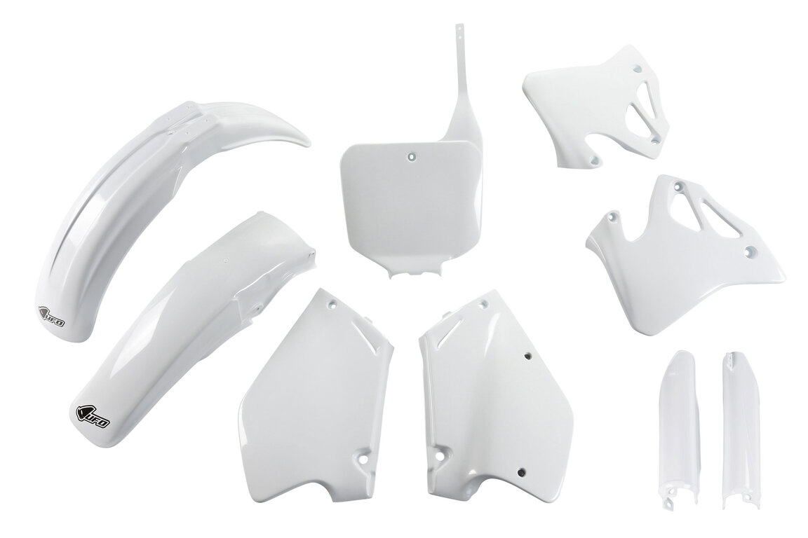 UFO White Plastic Kit for Honda: CR125R (1995-1997), CR250R (1995-1996)