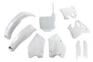 UFO White Plastic Kit for Honda: CR125R (1995-1997), CR250R (1995-1996)