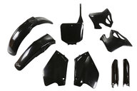 UFO Black Plastic Kit for Honda: CR125R (1995-1997), CR250R (1995-1996)