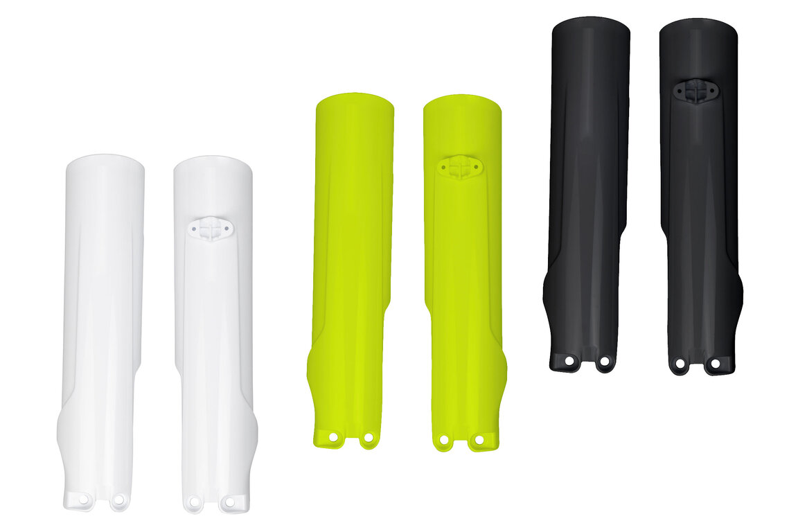Lower Fork Guards for 22-26 Husqvarna, KTM FC, FC250 Factory Edition, FC Heritage, FC450 Factory Edition, FE, FX, FX Heritage, TC Heritage, TC, TE, TX, TX Heritage, EXCF, SX, SXF, XC, XCF, XCW, XW