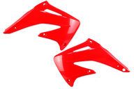UFO Red Radiator Shroud Set for Honda: CRF450R (2002-2004)