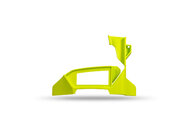 UFO Yellow Front Number Plate Ext. for Husqvarna: FC250 (2023-2025), FC250 Factory Edition (2025-2026), FC250 Rockstar Edition (2022-2024), FC350 (2023-2025), FC350 Heritage (2023, 2025), FC450 (2023-2025), FC450 Factory Edition (2025-2026), FC450 Rockstar Edition (2022-2024), ...and more