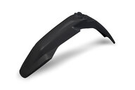 UFO Black Front Fender for Husqvarna: FC250 (2023-2025), FC250 Factory Edition (2025-2026), FC250 Rockstar Edition (2022-2024), FC350 (2023-2025), FC350 Heritage (2023, 2025), FC450 (2023-2025), FC450 Factory Edition (2025-2026), FC450 Rockstar Edition (2022-2024), ...and more