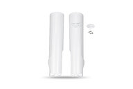 UFO Husky White Lower Fork Guards for Husqvarna: FC250 (2023-2025), FC250 Factory Edition (2025-2026), FC250 Rockstar Edition (2022-2024), FC350 (2023-2025), FC350 Heritage (2023, 2025), FC450 (2023-2025), FC450 Factory Edition (2025-2026), FC450 Rockstar Edition (2022-2024), ...and more