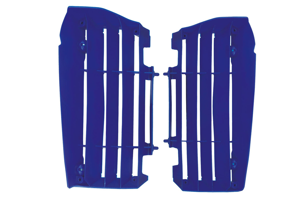Polisport Blue Radiator Louvers for Yamaha: YZ125 (2022-2027), YZ125X (2025-2027), YZ250 (2022-2027), YZ250X (2025-2027)