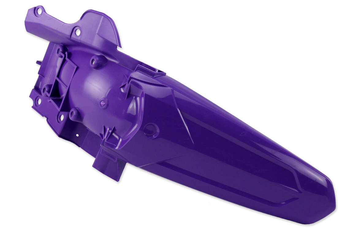 UFO Purple Rear Fender for Yamaha: YZ250F (2019-2023), YZ250FX (2020-2024), YZ450F (2018-2022), YZ450FX (2019-2023)