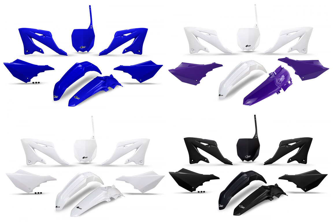 Plastic Kit for 22-27 Yamaha YZ125, YZ250