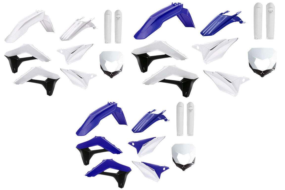 Plastic Kit with Lower Forks for 17-23 Sherco SE, SE-R, SEF, SEF-R