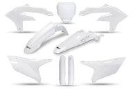 UFO White w/ Forks Plastic Kit for Yamaha: YZ250F (2024-2026), YZ250FX (2025-2026), YZ450F (2023-2025), YZ450FX (2024-2026)