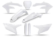 UFO White with Forks Plastic Kit for Yamaha: YZ250F (2024-2026), YZ250FX (2025-2027), YZ450F (2023-2025), YZ450FX (2024-2026)