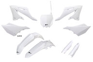 UFO White w/Forks Plastic Kit for Yamaha: YZ125 (2022-2026), YZ125X (2023-2026), YZ250 (2022-2026), YZ250X (2023-2026)