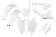 UFO White w/ Forks Plastic Kit for Kawasaki: KX250F (2017-2020)