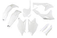 UFO White with Forks Plastic Kit for Kawasaki: KX250F (2017-2020)