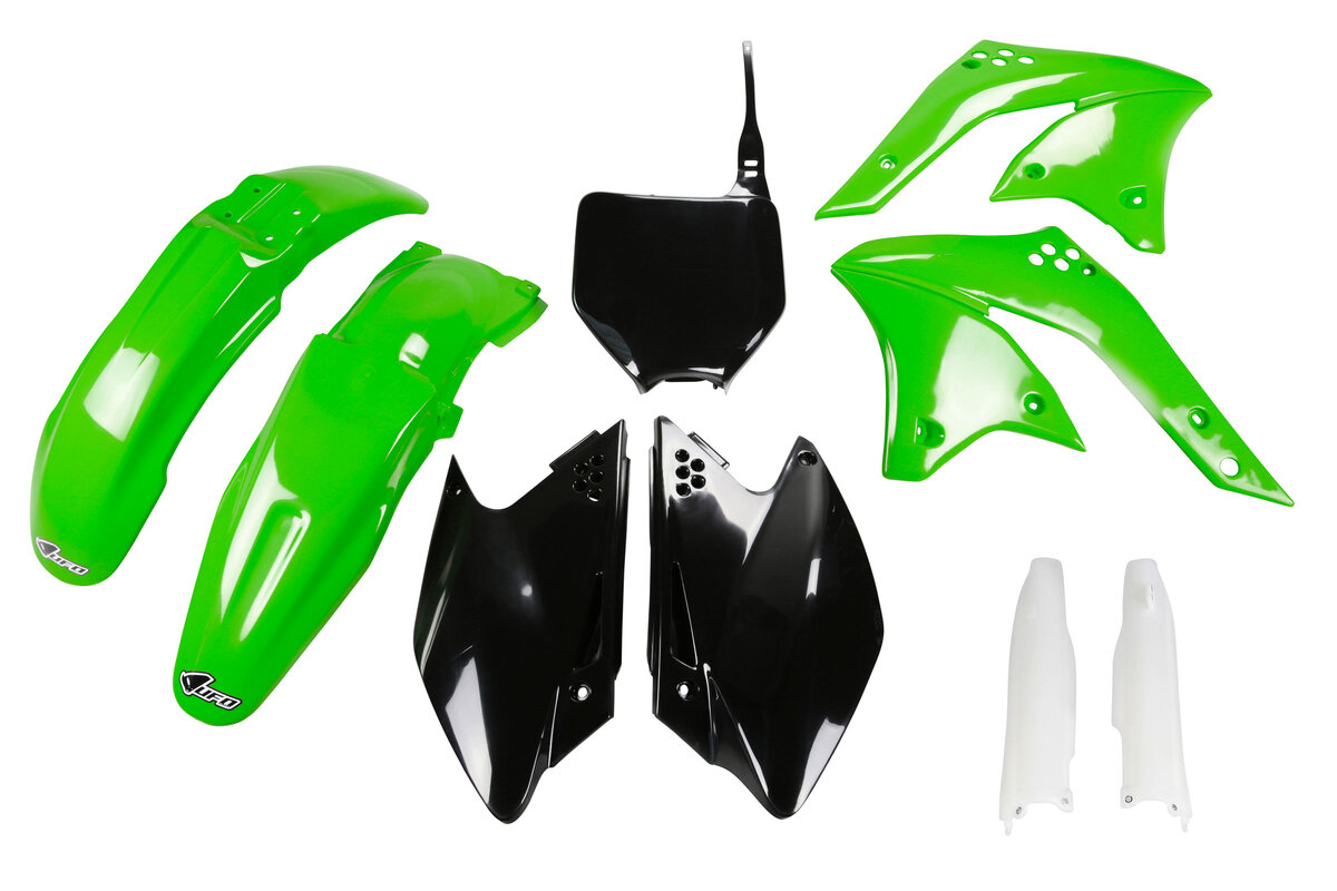 UFO Black Plastic Kit fits 06-08 KX250F