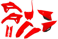 UFO OEM Color with Forks Plastic Kit for Honda: CRF250R (2022-2024), CRF450R (2021-2024), CRF450R-S (2023-2024), CRF450RWE (2021-2024)