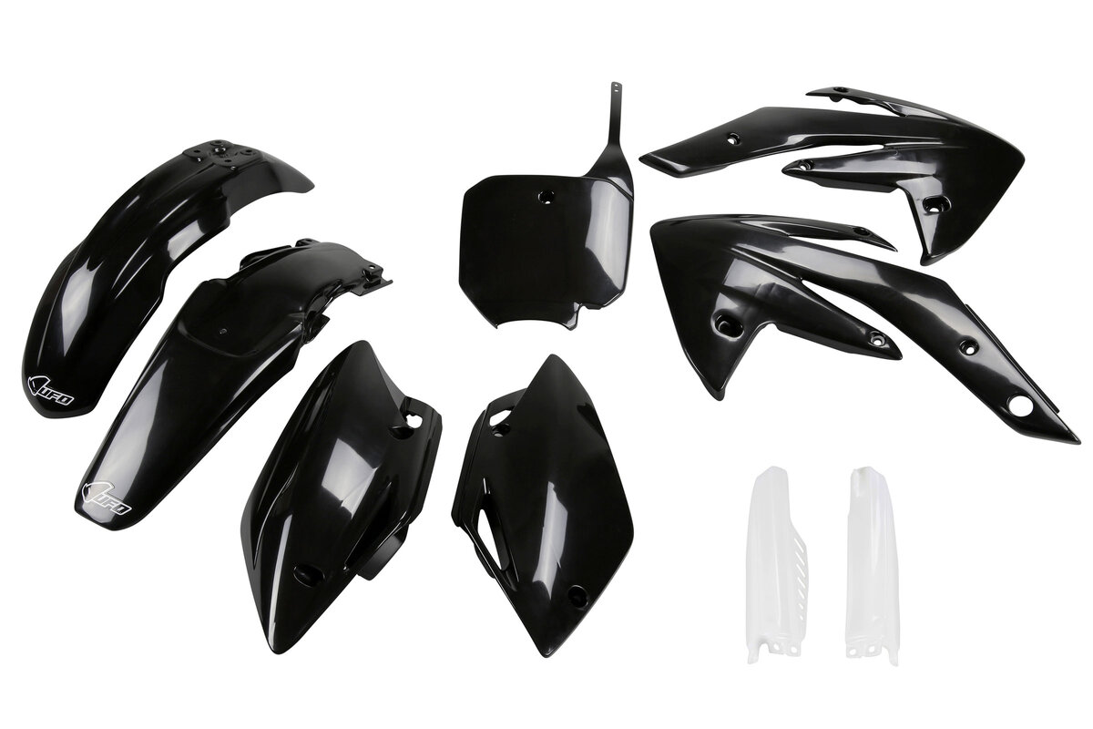 UFO Black with Forks Plastic Kit fits 07-26 CRF150