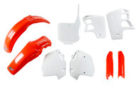 UFO OEM 91 Color / Flo Tint with Forks Plastic Kit for Honda: CR500R (1991-1994)