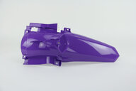 UFO Purple Rear Fender replacement plastics for 02-26 Yamaha YZ125, YZ250 dirt bikes.