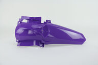 UFO Purple Rear Fender replacement plastics for 02-27 Yamaha YZ125, YZ250 dirt bikes.