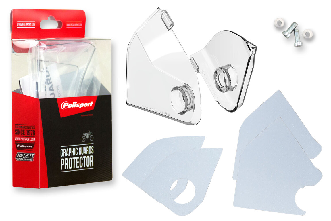 Graphic Guards with Gripper DeCals Kit for 22-27 KTM EXCF, SMR, SX, SXF, XC, XCF, XCW, XW