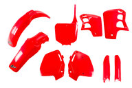 UFO Red with Forks / 067 Brite Red Plastic Kit for Honda: CR500R (1995-2001)