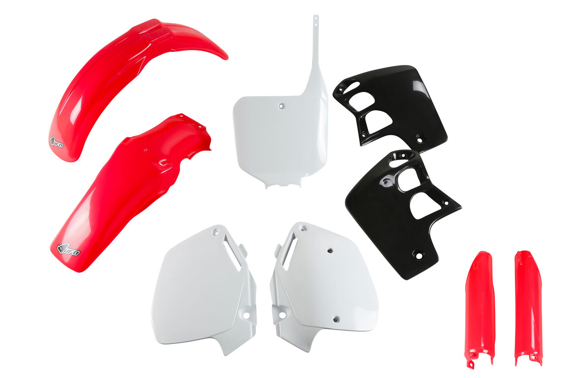 UFO OEM 98-99 w/ Forks Plastic Kit for Honda: CR500R (1995-2000)